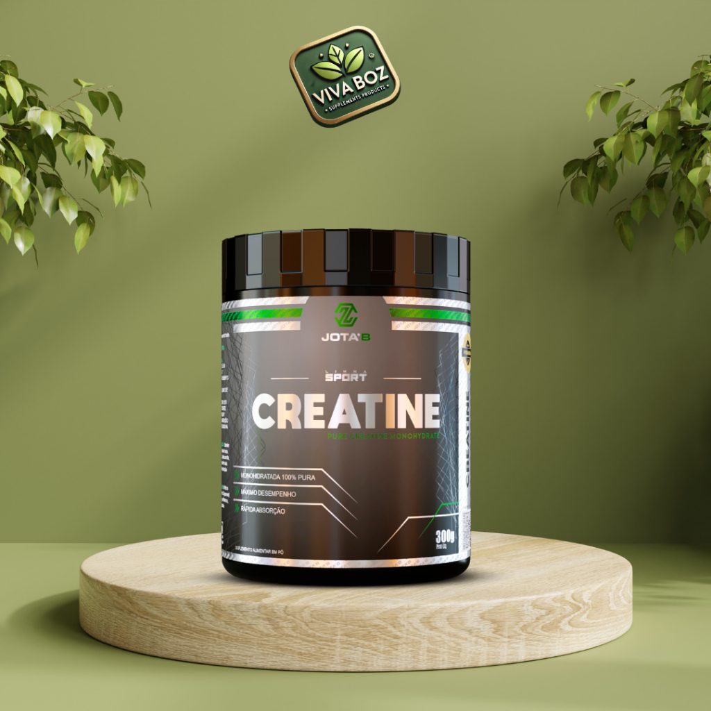 Creatina Monohidratada 300g em Pó - Alto Rendimento e Performance ...