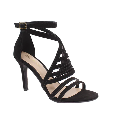 Sandália gladiadora feminina salto 9 cm