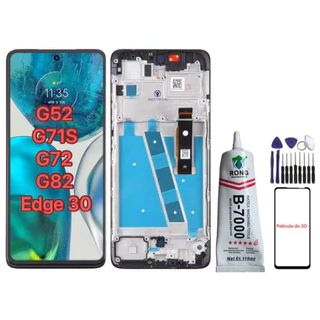 Tela Touch Display Lcd Moto G52/G71S/G72/G82/Edge 30 Compatível XT2221-1 XT2225-1 Incell / Oled