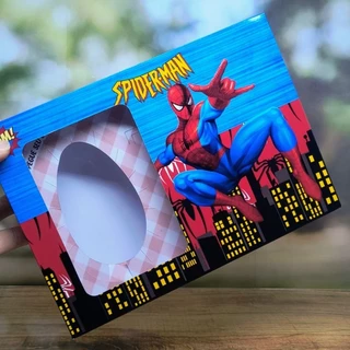 Kit Caixa Mini Confeiteiro Páscoa - Homem Aranha- MINNIE- POKEMON- CINDERELA- FAZENDEIRO- Stitch - Vários Temas