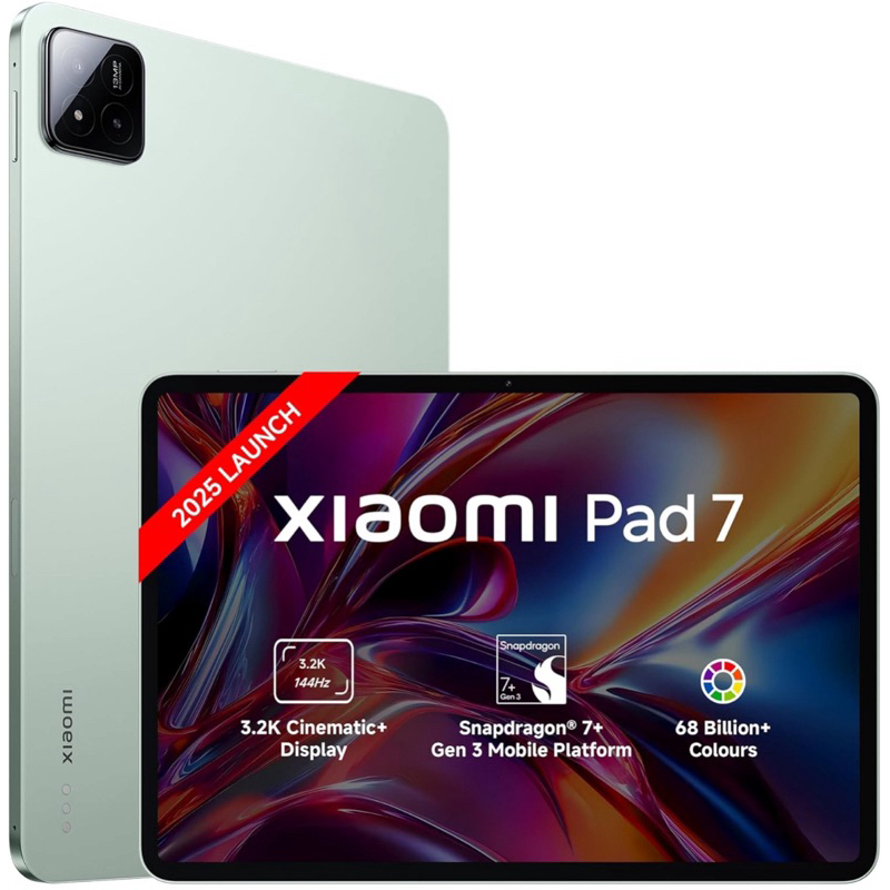 Tablet Xiaomi Pad 7 8+256GB ou 8+128GB |Qualcomm Snapdragon 7+ Gen