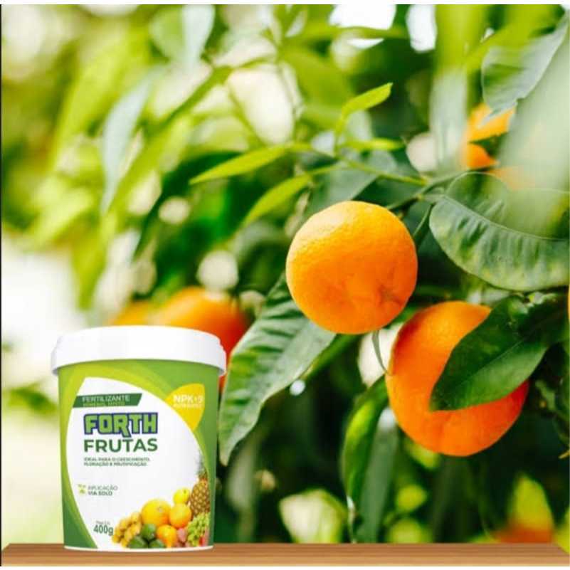 Fertilizante Forth Frutas 400g Adubo para Árvores Frutíferas NPK 12-05 ...