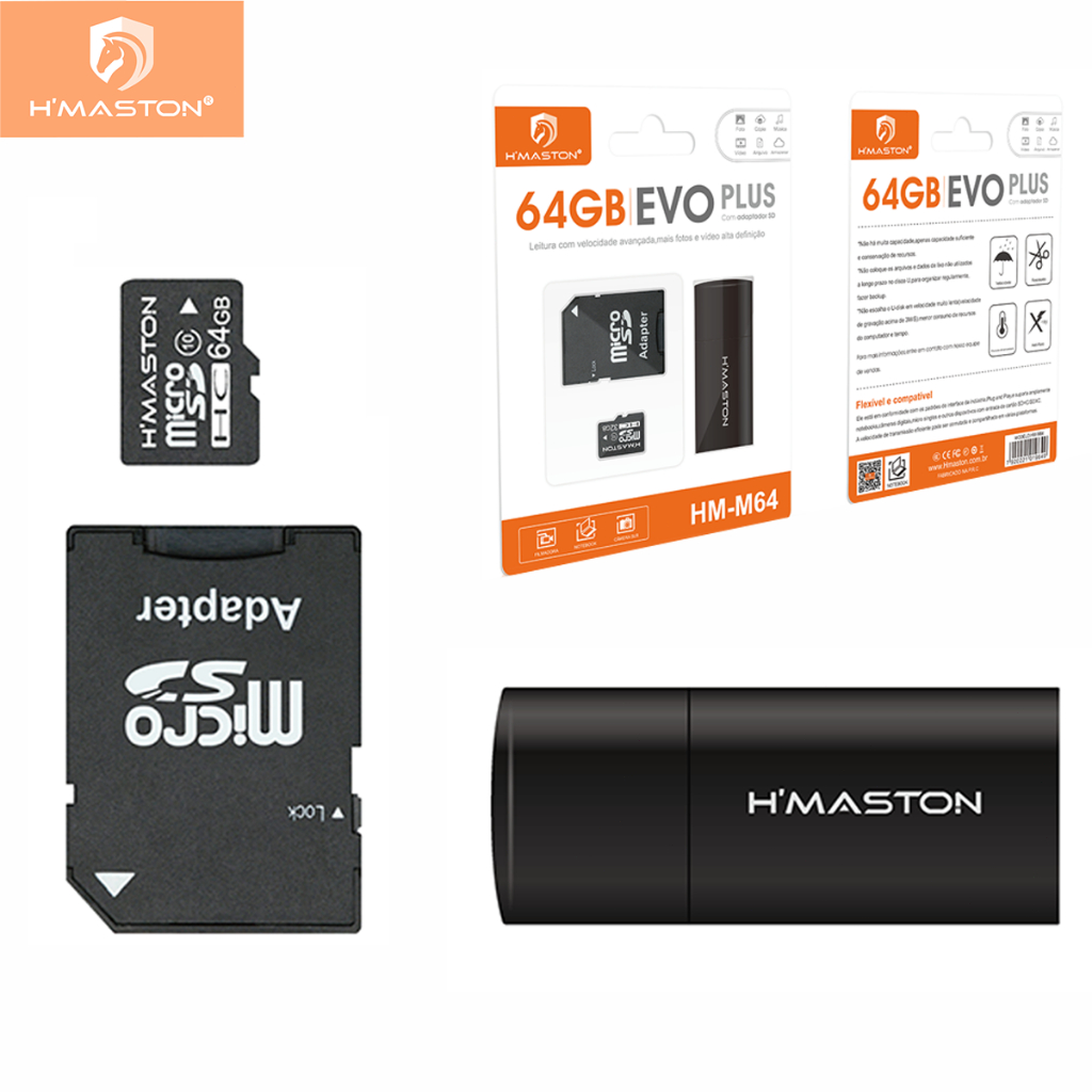 H'maston HM-M32 4GB 8GB 16GB 32GB 128GB Cartão de memória micro sd classe ultra ogerta e qualidade