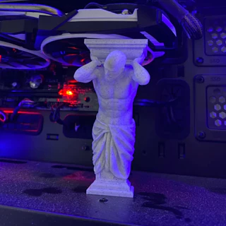 Suporte Universal para Placa de Vídeo GPU Atlas Branco
