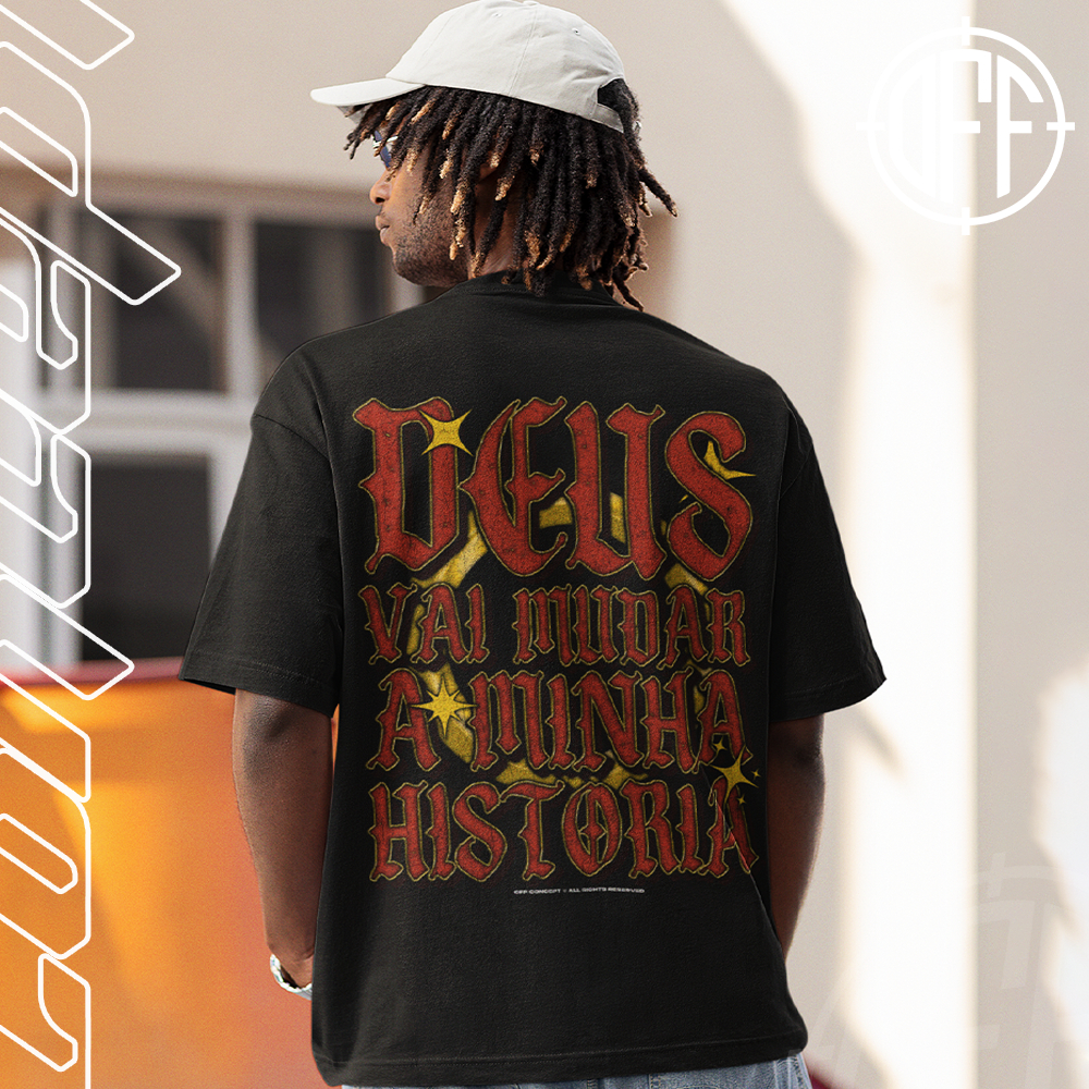 Camiseta Basica e OVERSIZED Tropa Do Oruam Mauro Graphic Tee Funk