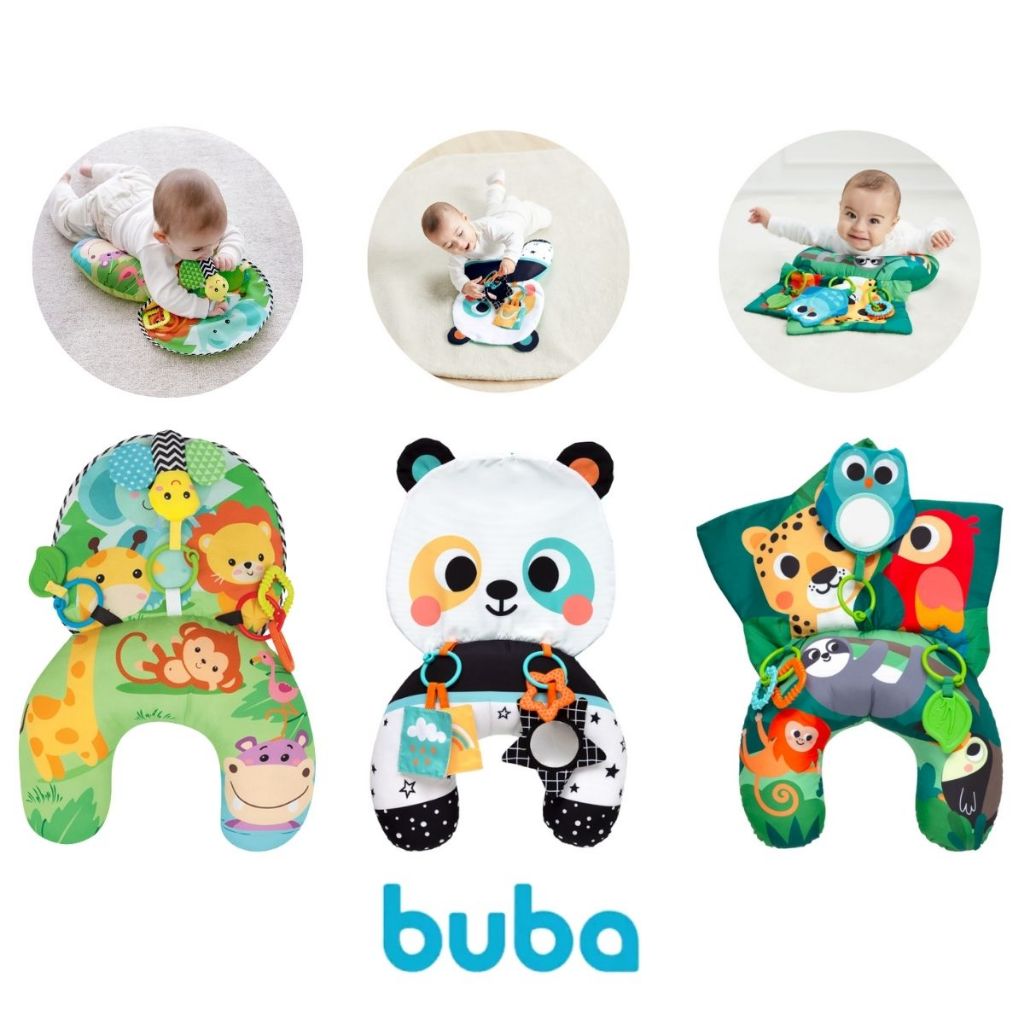 Almofada Conforto Tummy Time Brinquedo Educativo Almofadinha Infantil ...
