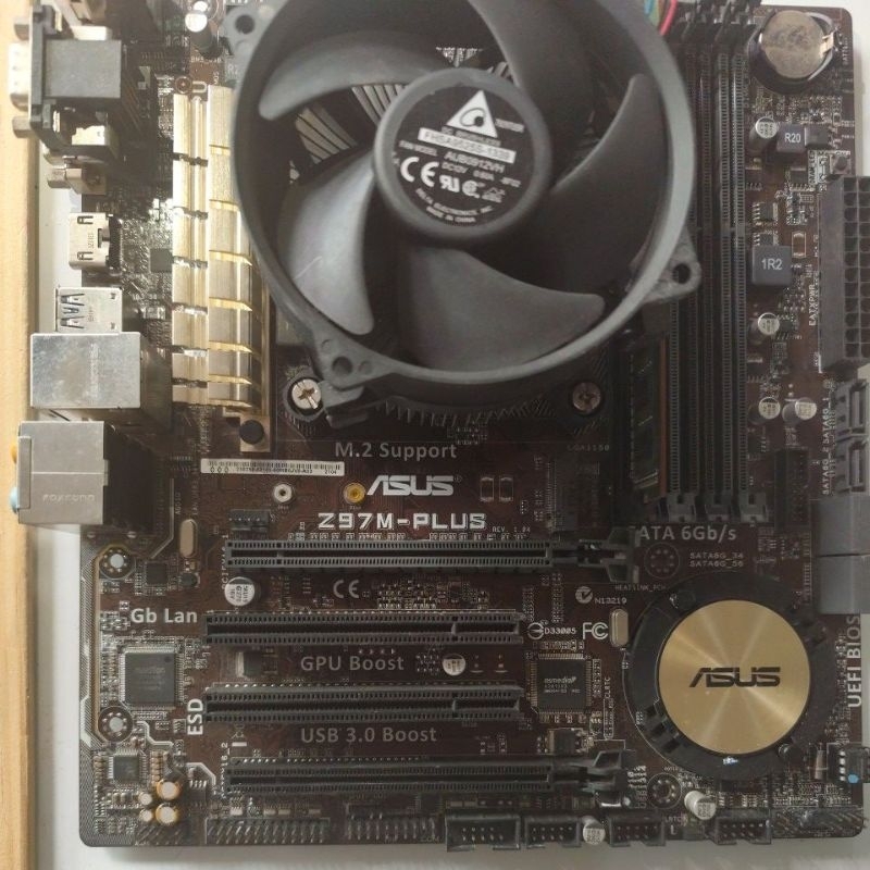 Kit Asus Z97M-PLUS SOCKETE 1150 MAIS PROCESSADOR E COOLER | Shopee