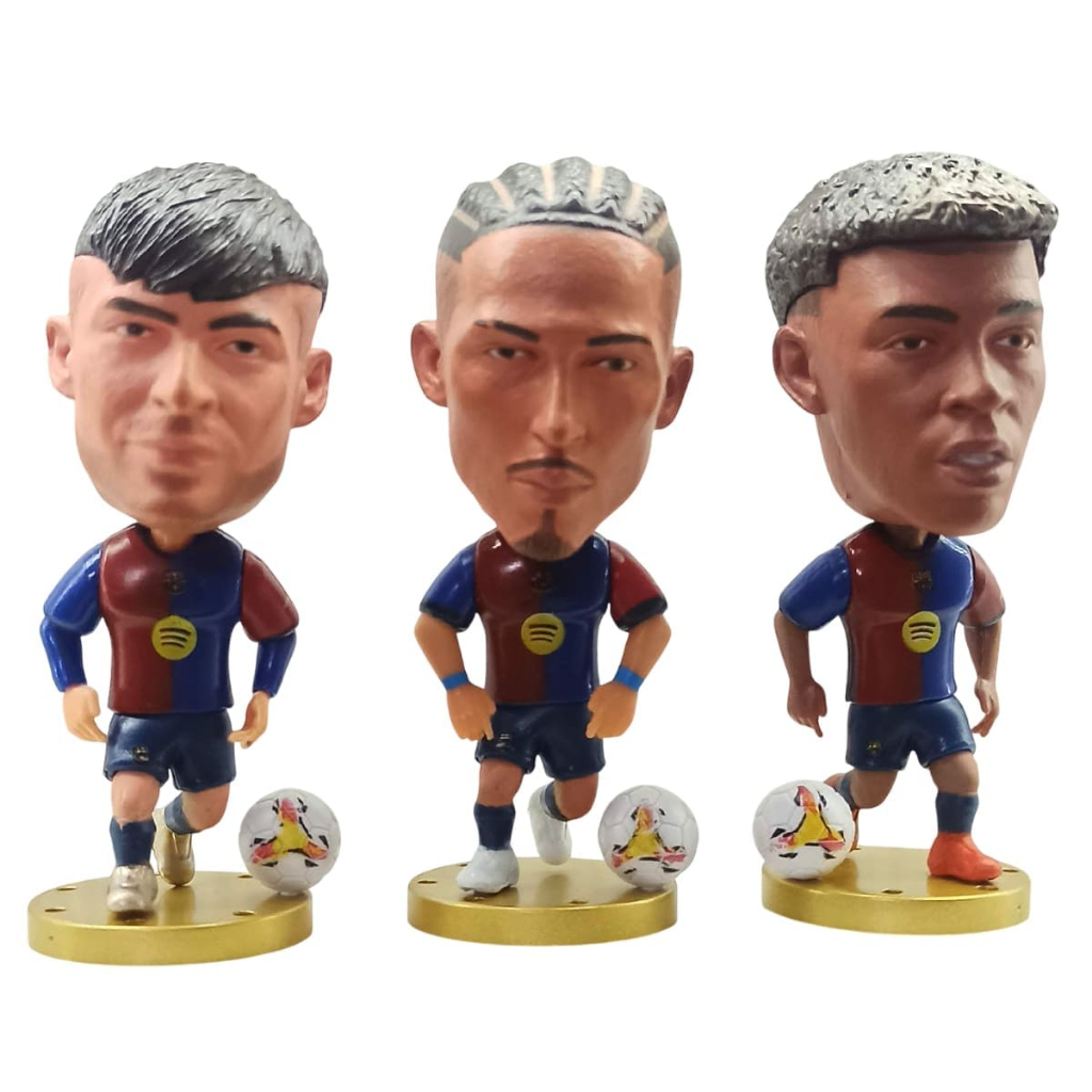 Mini Craques Jogadores Pedri, Raphinha, Lamine Yamal - Barcelona ...