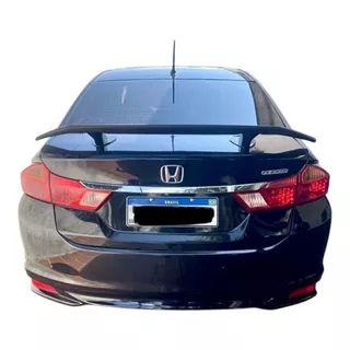 Aerofólio Asa Preto Fosco Esportivo City 2015 2016 2017 2018 2019 2020 2021