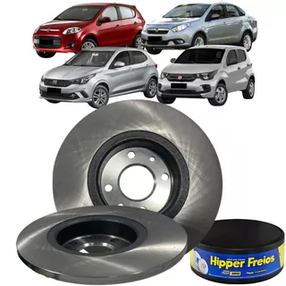 Disco Freio Dianteiro Sólido Fiat Argo Grand Siena Mobi Palio Uno em Oferta na Shopee