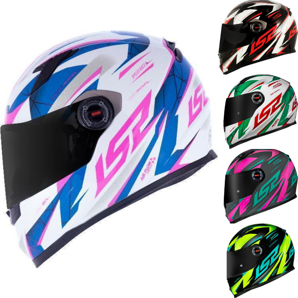 CAPACETE LS2 FF358 DRAZE CORES