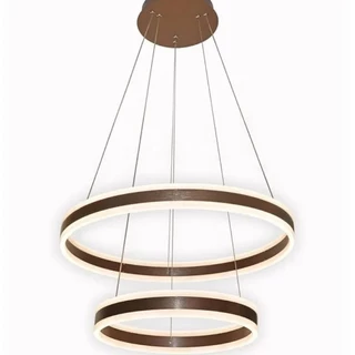 Lustre Pendente Sindora Dcd03001 Marrom Led Bivolt