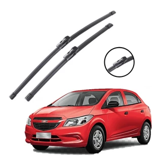 Par Palhetas Limpador De Parabrisa Silicone Onix 2012 A 2018 em Oferta na Shopee