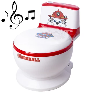 Penico Privadinha Infantil Vaso Sanitário Troninho Redutor Assento Som de Descarga Patrulha Canina em Oferta na Shopee