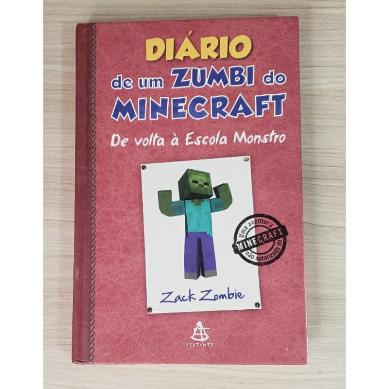 Diário De Um Zumbi Do Minecraft (Vol 8) - Zack Zombie | Shopee Brasil