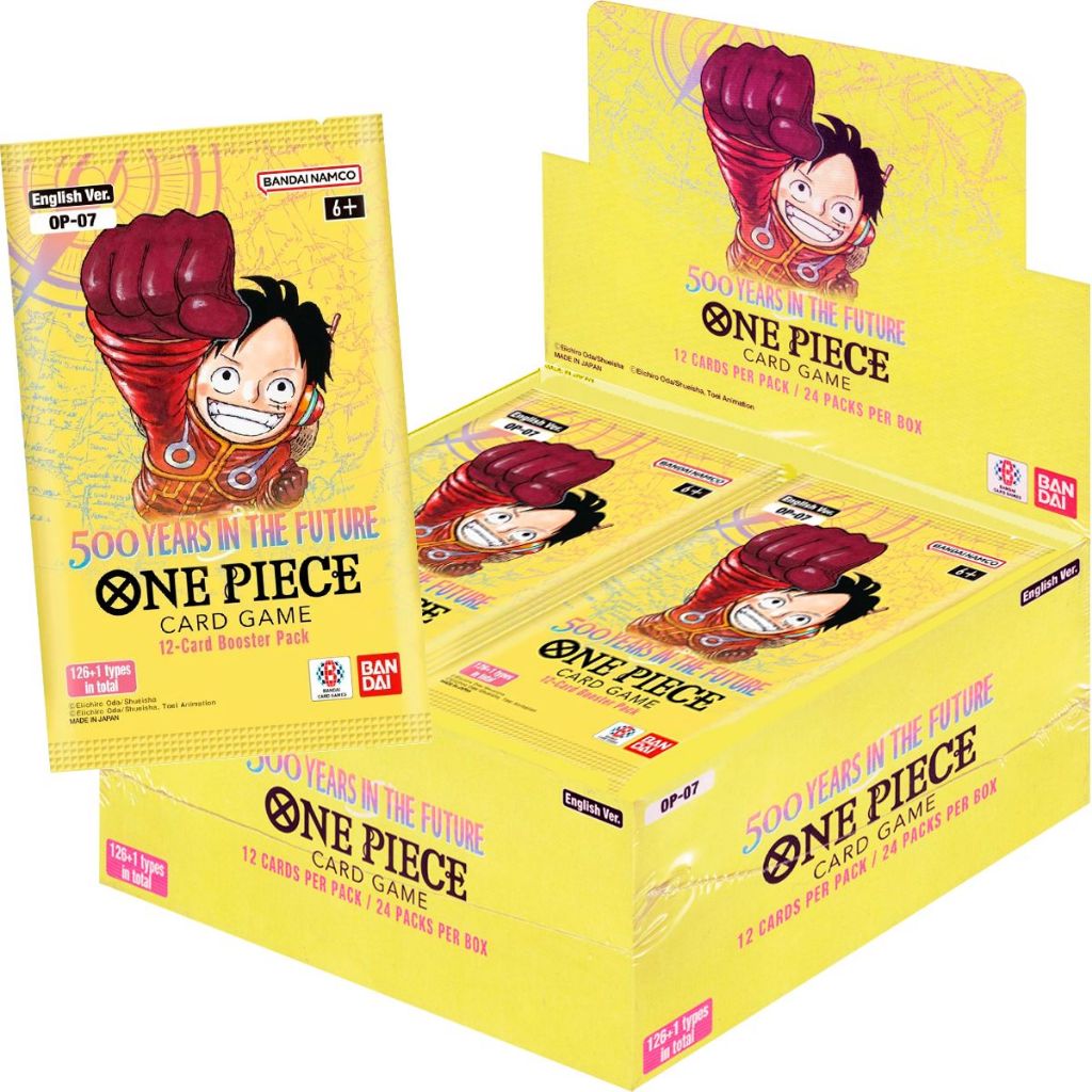 One Piece TCG Box 24 Booster 500 Years in The Future OP 07 Cartas