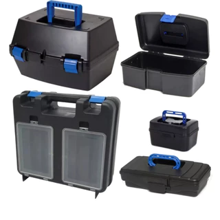 Kit 5 Maletas Caixa de Ferramenta Reforçada Multiuso Organizador P/ Serra Makita Furadeira Lixadeira em Oferta na Shopee