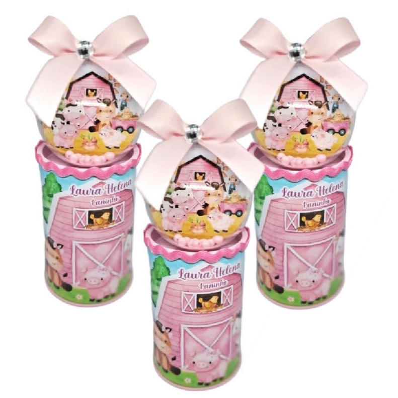Cofrinhos Personalizados Com Esfera (Todos os Temas) Lembrancinha