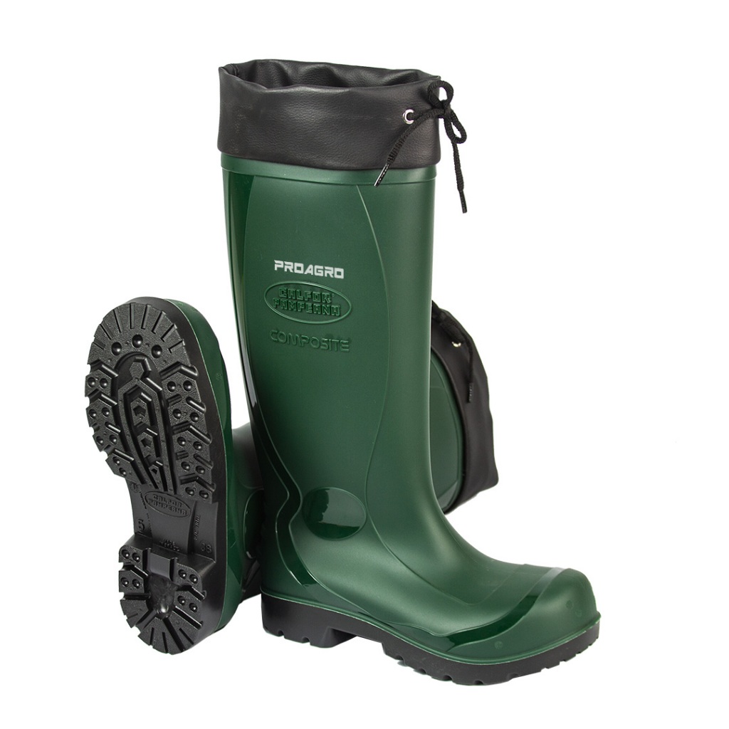 Bota Galocha Calfor Pro Agro Imperméavel Leve Resistente PVC