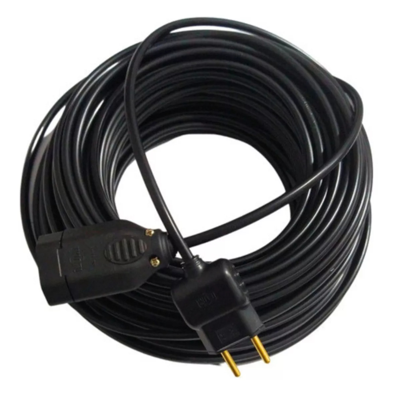 Extensão Eletrica 30 Metros Reforçada Profissional 10/20a 2x1.5