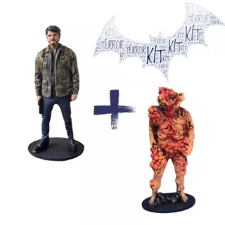 Boneco Colecionável Estátua Action Figure Kit Joel Baiacu The Last of Us Terror Colecionável Resina