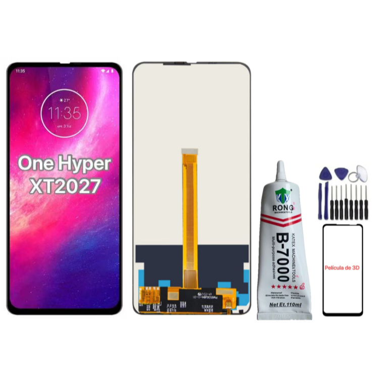 Motorola Moto One Hyper Pellicola Protettiva In Vetro - Foto 6