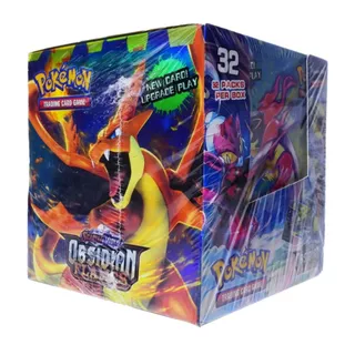 Cartas Colecionáveis Pokémon - Caixa Fechada Com 36 Pacotes