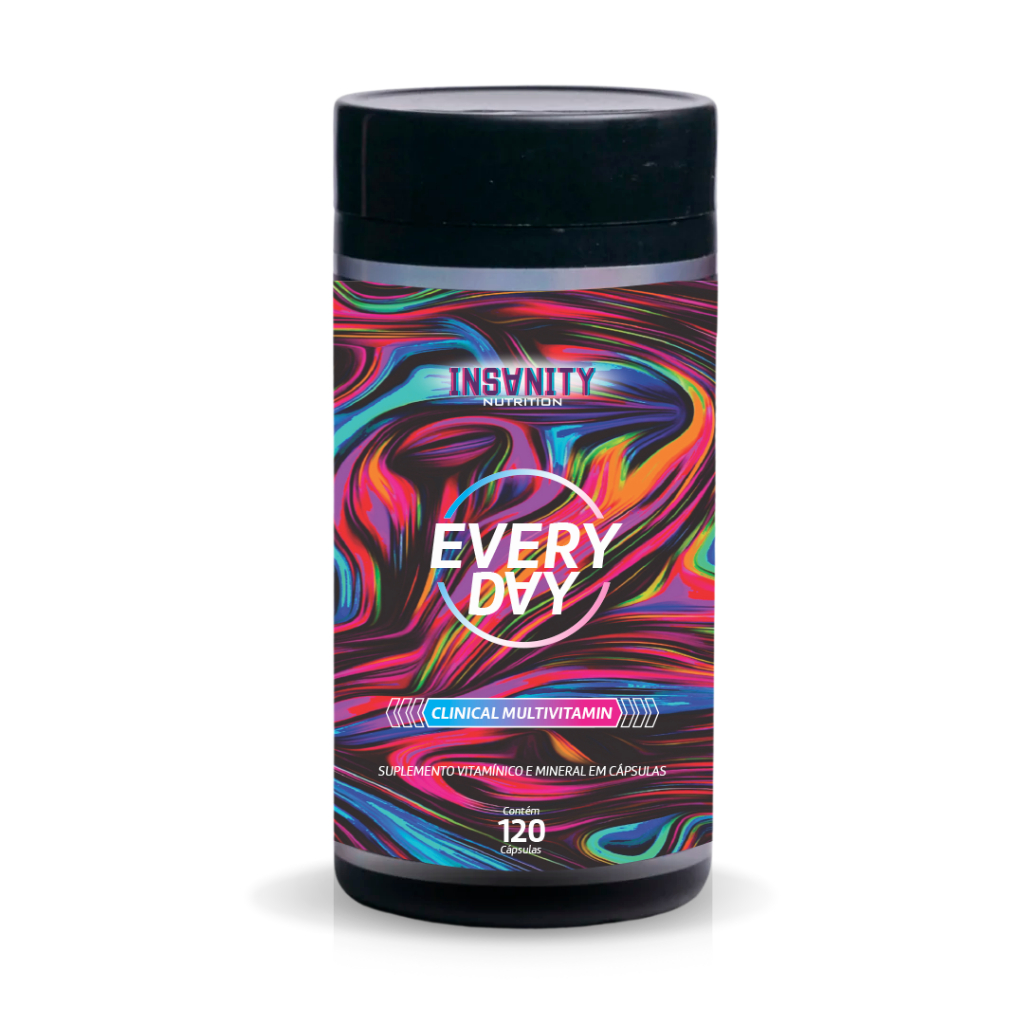 MULTIVITAMÍNICO EVERY DAY (120 doses) INSANITY NUTRITION Shopee Brasil