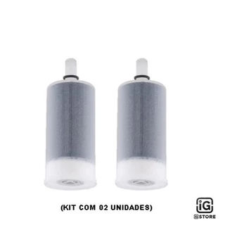Kit 2 Velas Refil para Torneira Filtro Universal Carvão Ativado