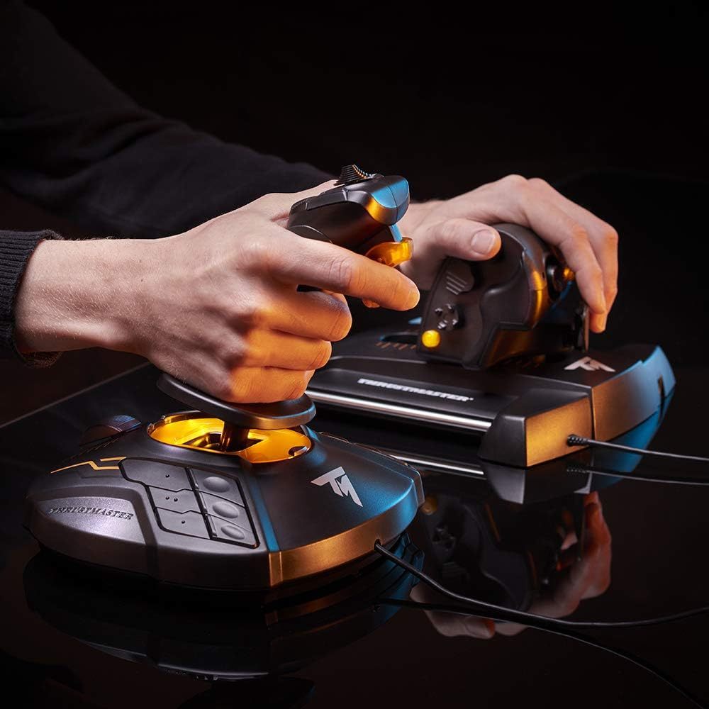 Thrustmaster T.16000m FCS flight pack Joystick Pedal e Manete