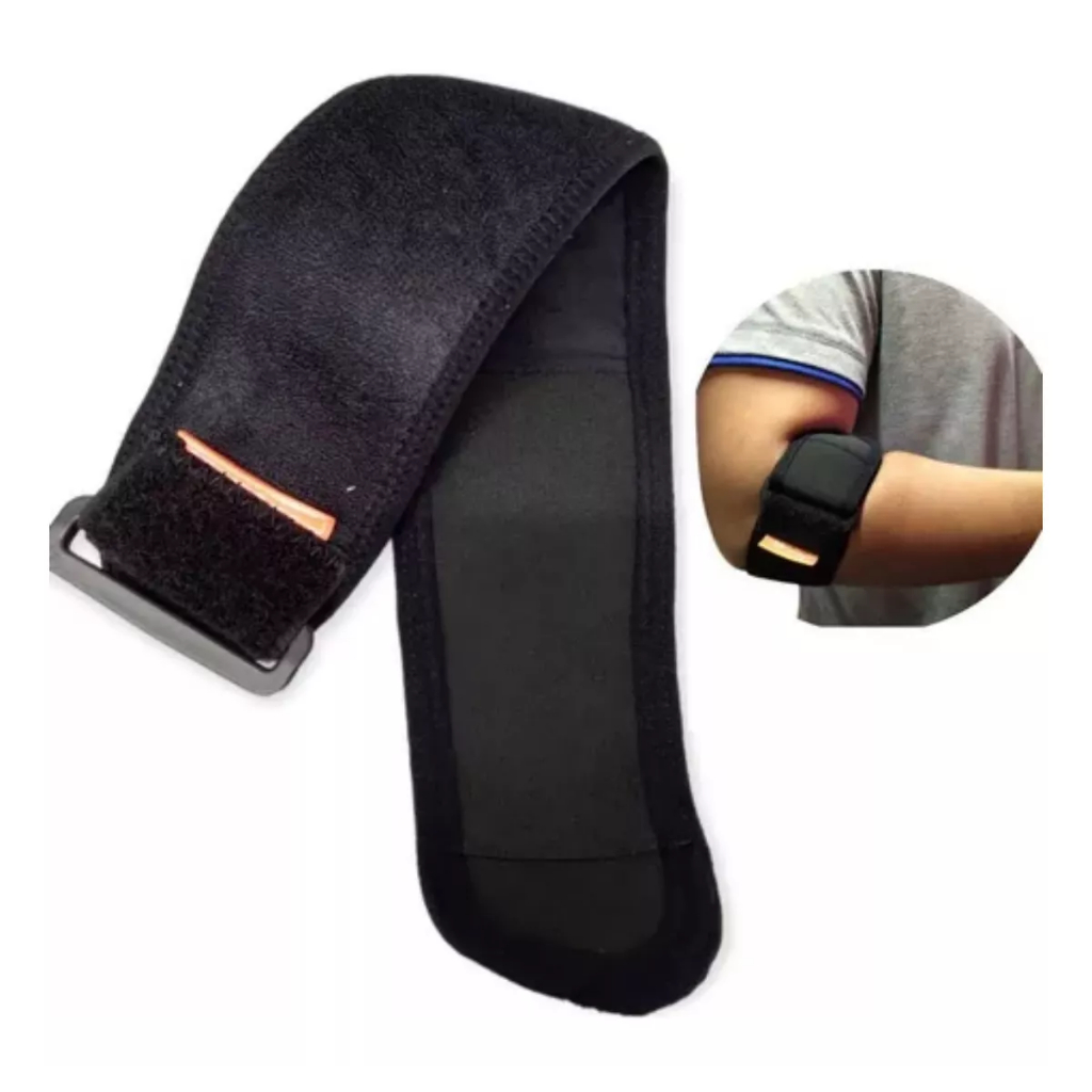 Cinta Epicondilite Tenis Elbow Ajustavel Neoprene Tensor Articulada ...