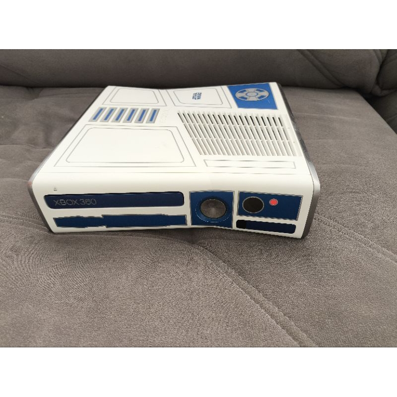 XBOX 360 EDIÇÃO ESPECIAL STAR WARS EMITE SONS DO R2-D2