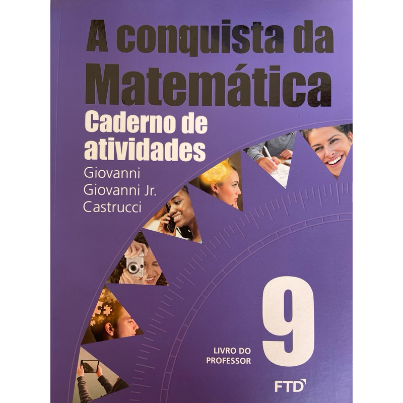 A conquista da matemática 9 ano caderno de atividades livro do ...
