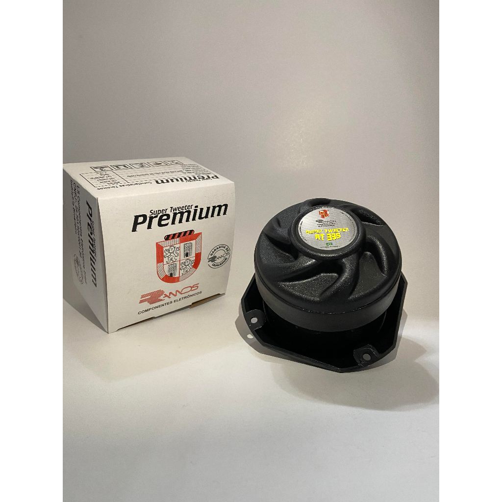 2 Super Tweeter RT335 + 2 Capacitor 225k 250v Fenólico 100Rms