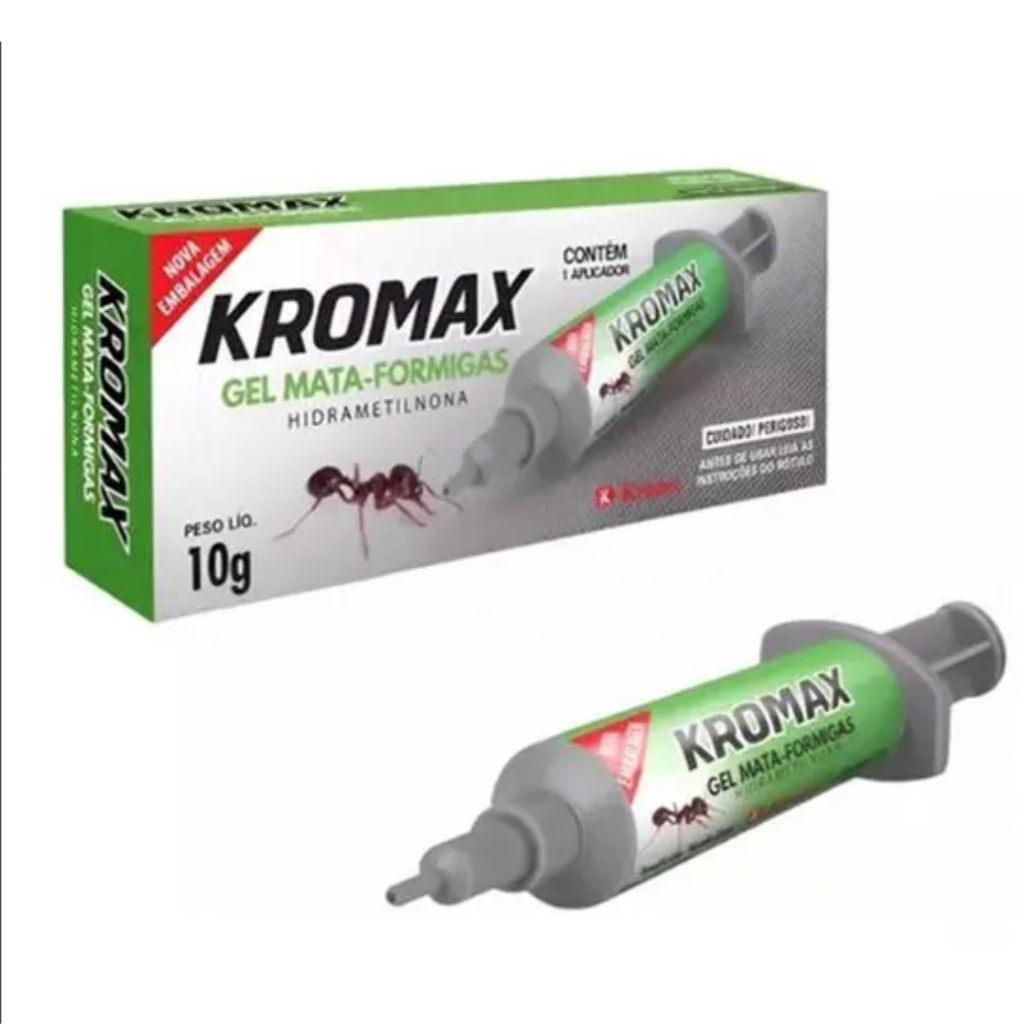 Gel Mata Formigas Kromax Hidrametilnona | Shopee Brasil