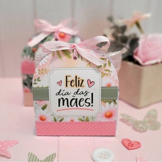 Caixa Presente Mimo para Sabonete/doces 12 unidades Dia das Mães. Pegue e Monte em Oferta na Shopee