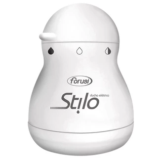Forusi Chuveiro Ducha Stilo 127V ou 220V 5400 W Cor Branco Potência 127V ou 220V
