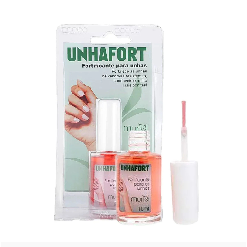 Base Fortificante Para Unhas Muriel Unhafort 10ml | Shopee Brasil