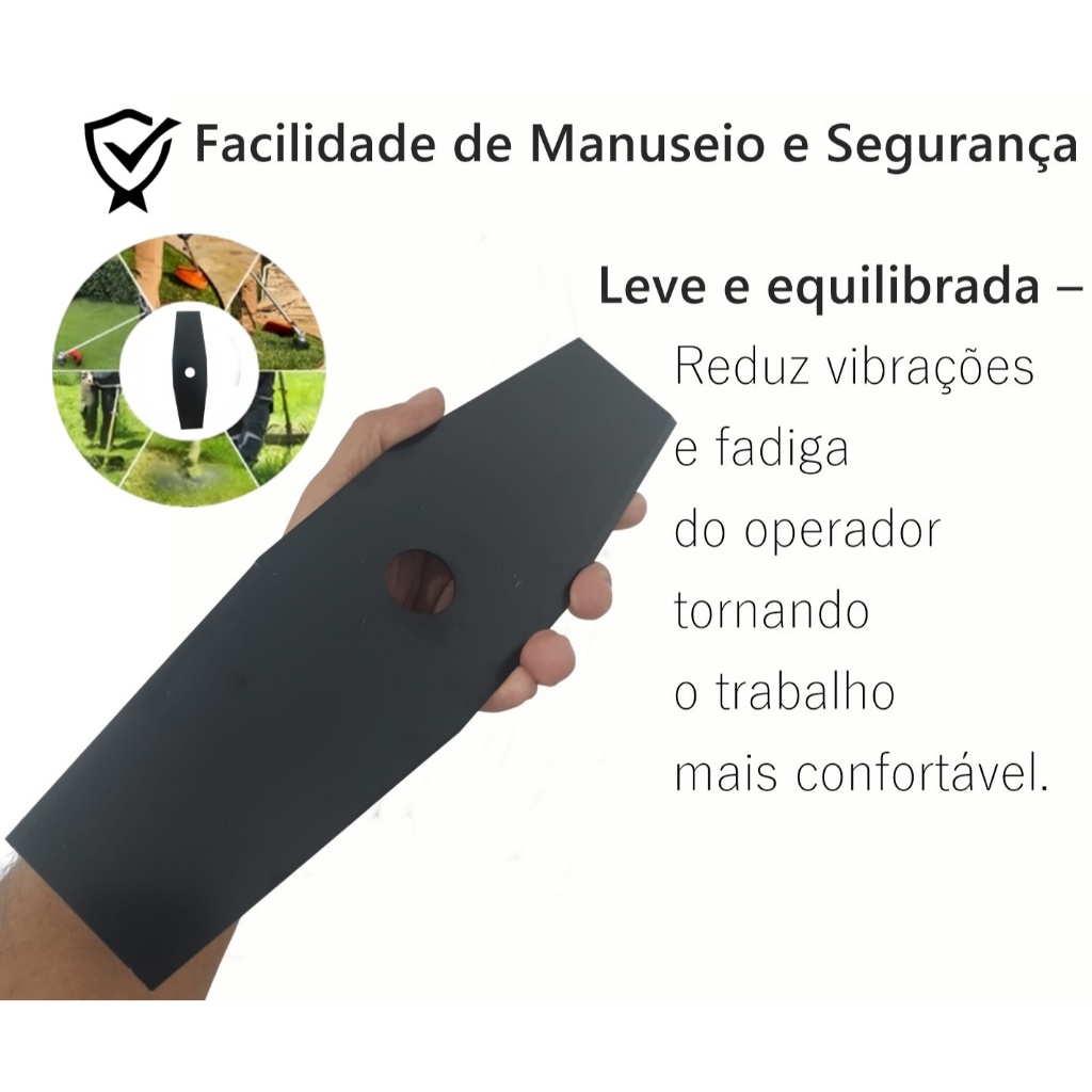 Caixa Transmissão Ponteira + Lâmina 2 Pontas P/ Roçadeira Toyama