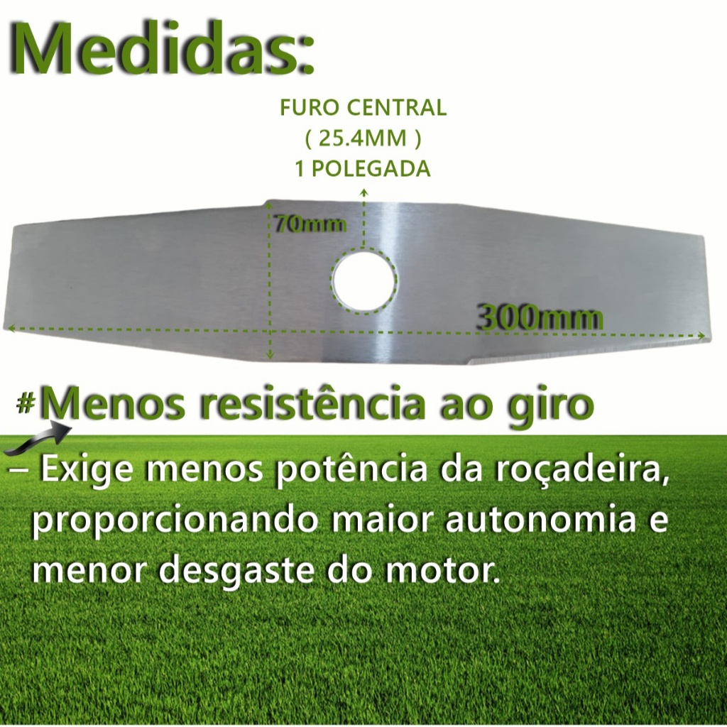 Caixa Transmissão Ponteira + Lâmina 2 Pontas P/ Roçadeira Toyama
