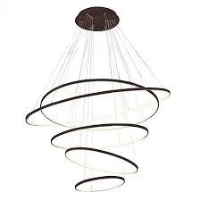 Pendente Lustre Sindora Dcd015071 40x120 Metal Acrílico 160w Cor Preto