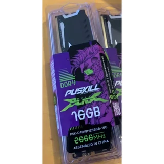 DDR4 8GB 2666 MHz PUSKILL com dissipador de calor