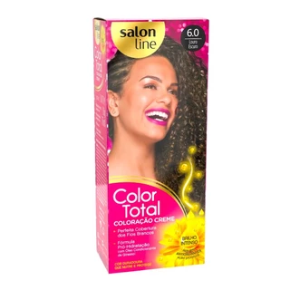 Tinta Louro Escuro 6.0 Color Total - Coloração pelo Melhor Preço em Oferta na Shopee
