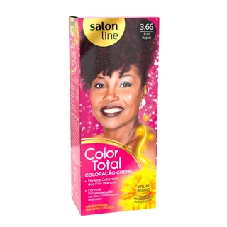 Tinta de Cabelo Acaju Purpura 3.66 - Coloração Color Total em Oferta na Shopee