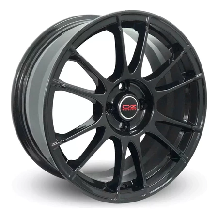 Kit 4 Rodas Aro 17 4X100 Racing OZ Turismo Preta Scorro S251