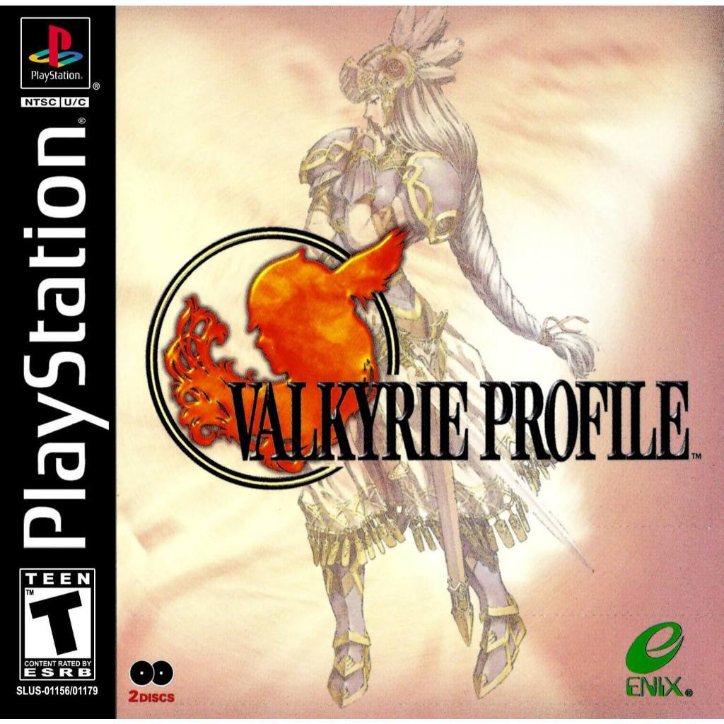 Capa de Valkyrie Profile para PlayStation 1