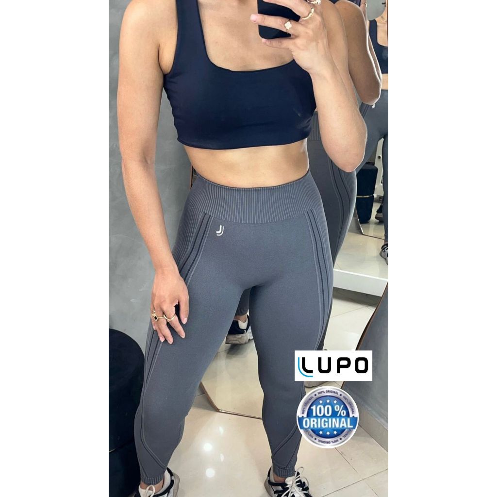 Calça Legging Lupo Max Feminino Academia Cintura Alta Treino Original ...