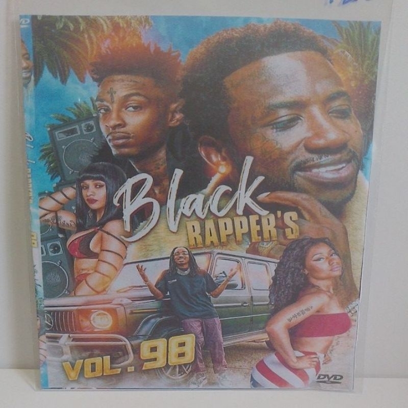 dvd Black rappers vol.98 raridade novo copia | Shopee Brasil