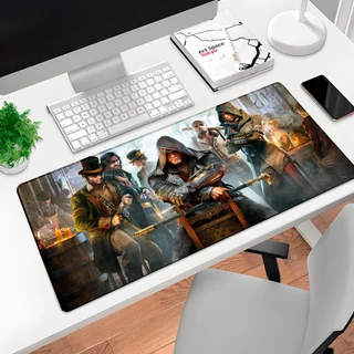 Mouse Pad Gamer Família Assassina 70x35cm Borda Costurada Estampado # 11