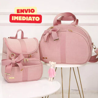 Kit Bolsa Maternidade ENVIO RÁPIDO I Mochila Multifunção I Mamãe Bebê Luxo I Impermeável Ebaby